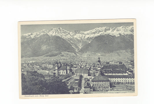 Ansichtskarte Innsbruck vom Berg Isel / Tirol / Österreich