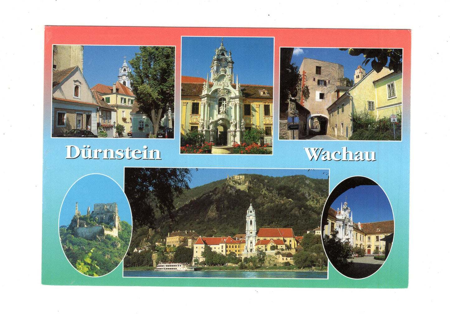 Ansichtskarte Dürnstein an der Donau / Wachau / Niederösterreich / Österreich