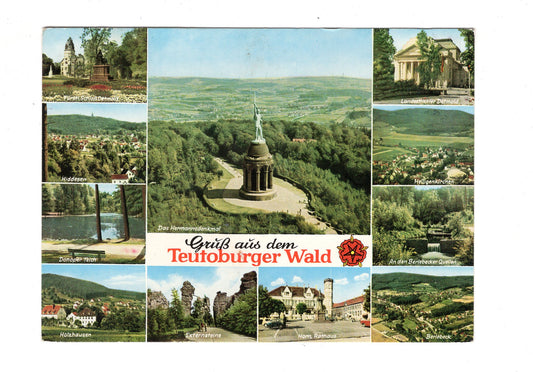 Ansichtskarte Gruß aus dem Teutoburger Wald