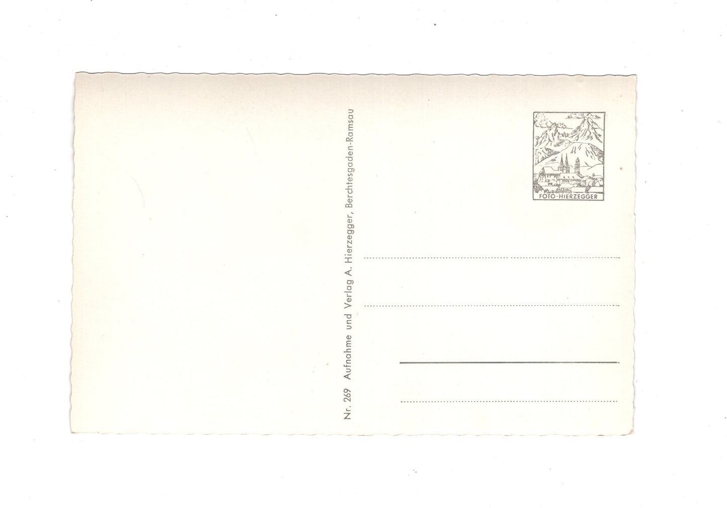 Ansichtskarte Königssee / St. Bartholomä mit Watzmann-Ostwand