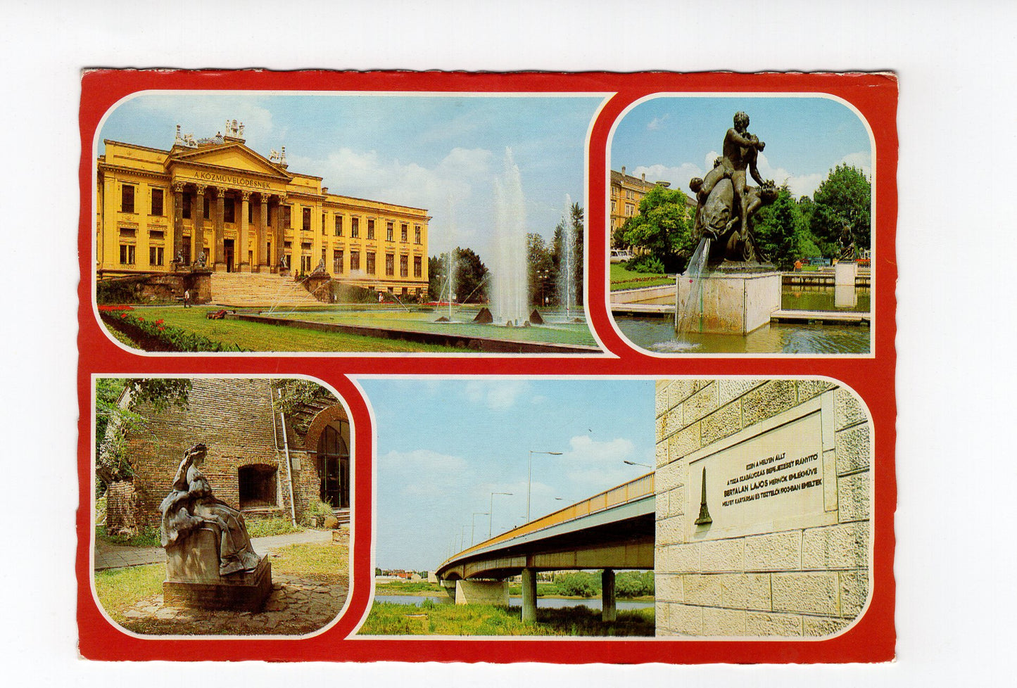 Ansichtskarte Szeged / Ungarn