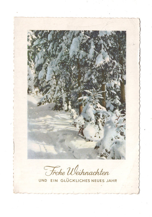 Ansichtskarte Feiertage / Frohe Weihnachten / K1-62