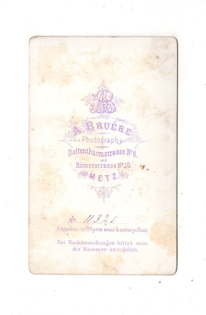 Fotografie Soldaten - Metz 1870er