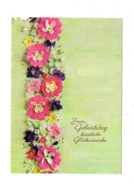 Ansichtskarte Glückwünsche / Glückwunsch zum Geburtstag / L1-58