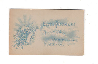 Fotografie Damenportrait - Penig / Lunzenau 1890er / CDV N1-14