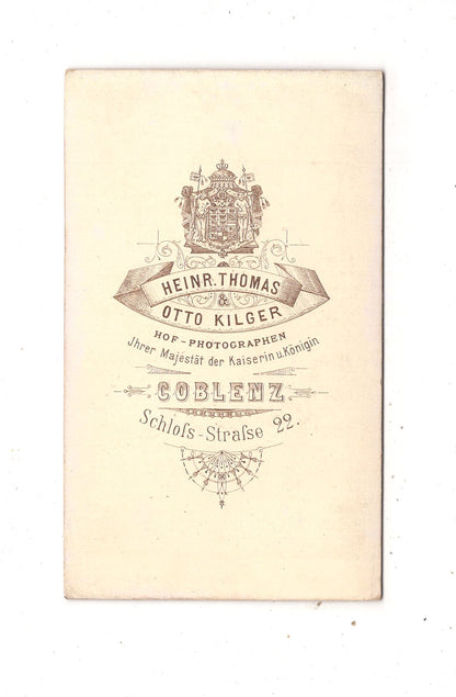 Fotografie Schönes Kinderbild / Baby - Koblenz 1880er