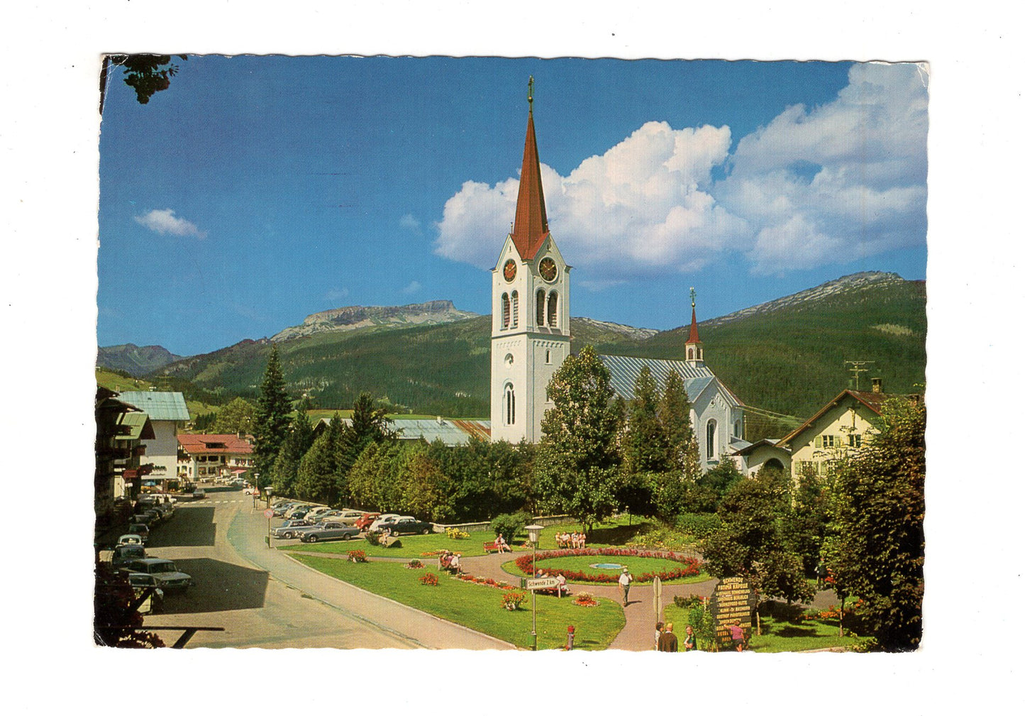 Ansichtskarte Riezlern / Kleinwalsertal / Österreich