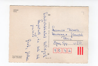 Ansichtskarte Szeged / Ungarn