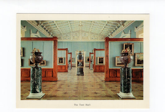 Ansichtskarte Leningrad / The Hermitage / The Tent Hall / Russland