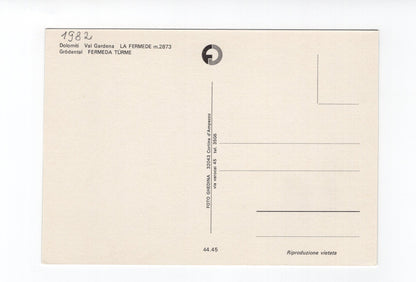 Ansichtskarte Dolomiten / Grödental / Fermeda Türme / Südtirol / Italien