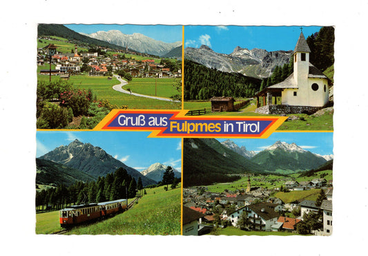 Ansichtskarte Fulpmes / Stubaital / Tirol / Österreich