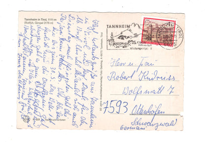 Ansichtskarte Tannheim in Tirol / Österreich / N1-66