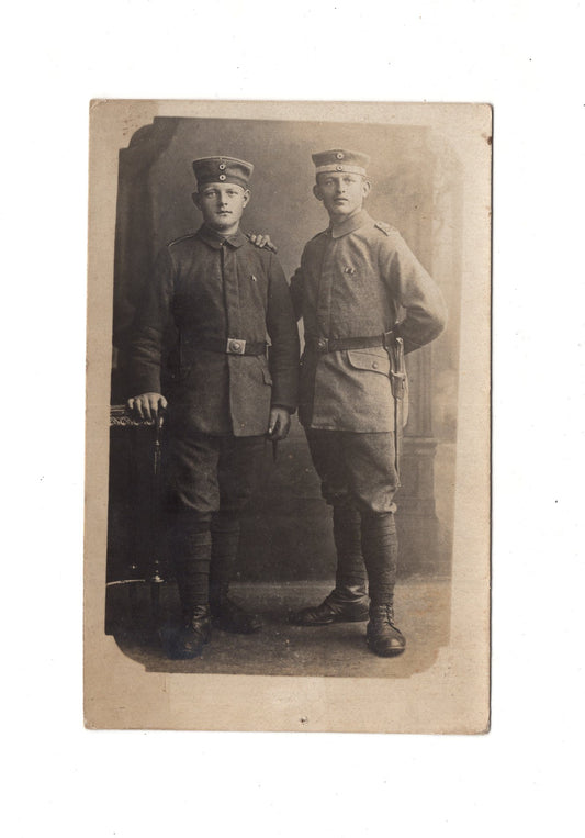 Ansichtskarte Soldaten / Soldatenportrait - 1918