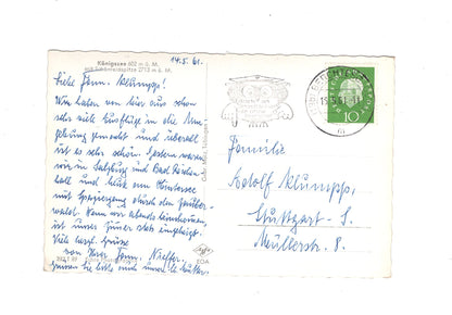 Ansichtskarte Königssee mit Schönfeldspitze