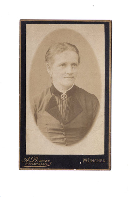 Fotografie Damenportrait - München 1880er