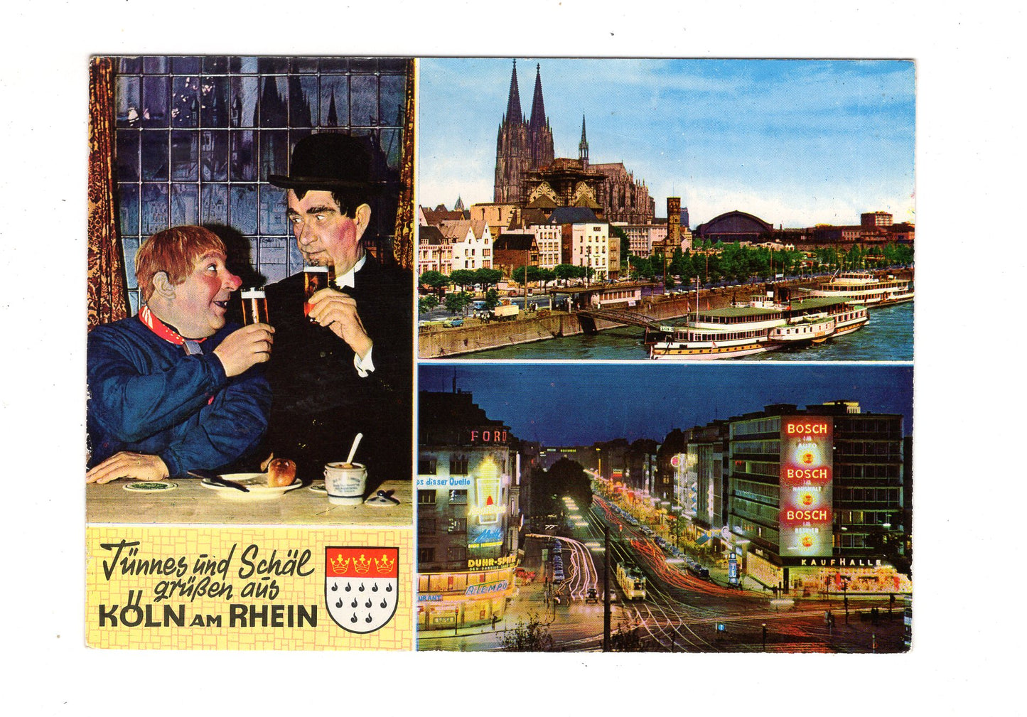 Ansichtskarte Köln am Rhein / Tünnes und Schäl / M1-64