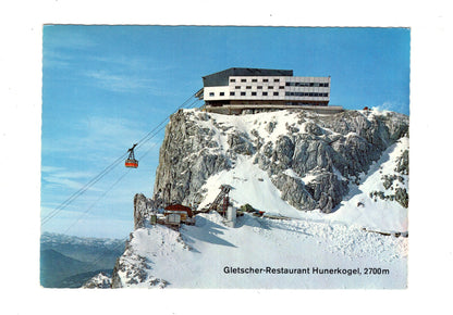 Ansichtskarte Gletscher-Restaurant Hunerkogel / Österreich