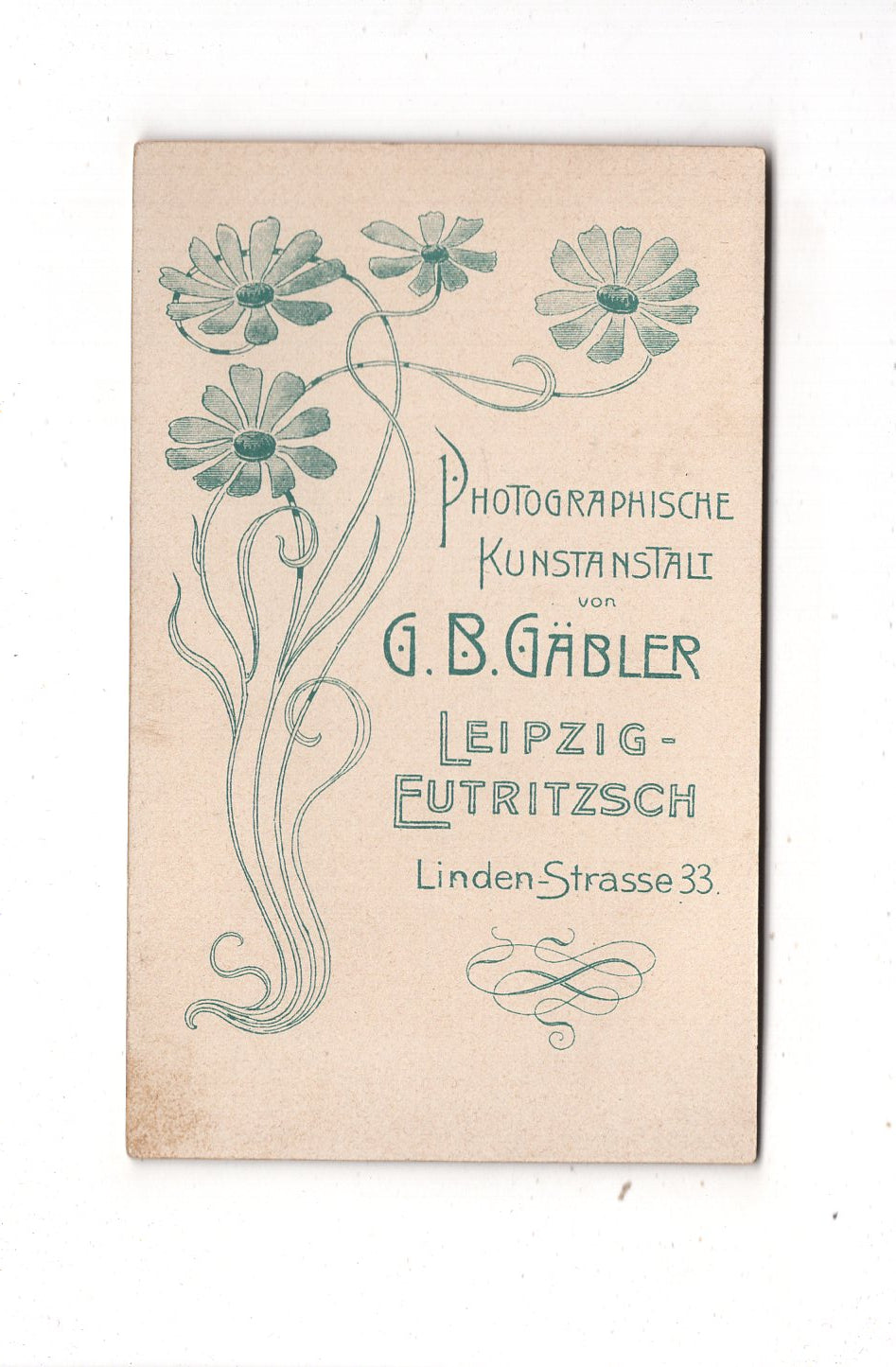 Fotografie Schönes Kinderbild / Baby - Leipzig-Eutritzsch um 1890 / CDV N1-10