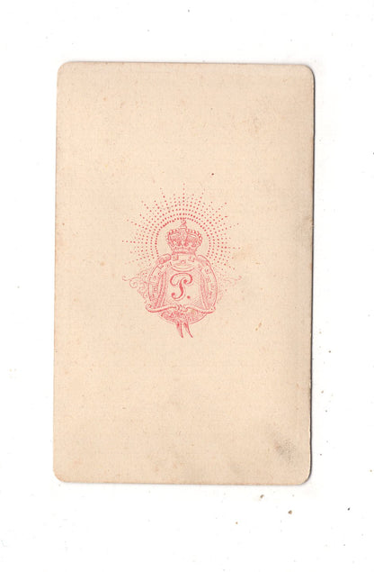 Fotografie Opernsängerin Marie Monbelli - unbekannter Ort 1870er / CDV N1-14