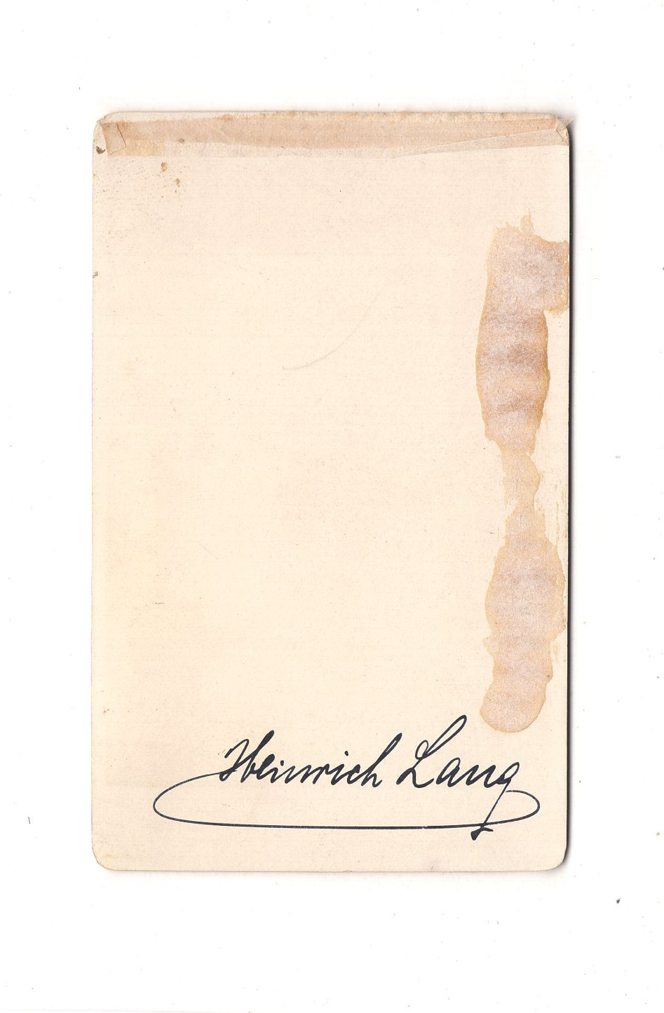 Fotografie Herrenportrait / benannt - Verden 1880er / CDV C1-22