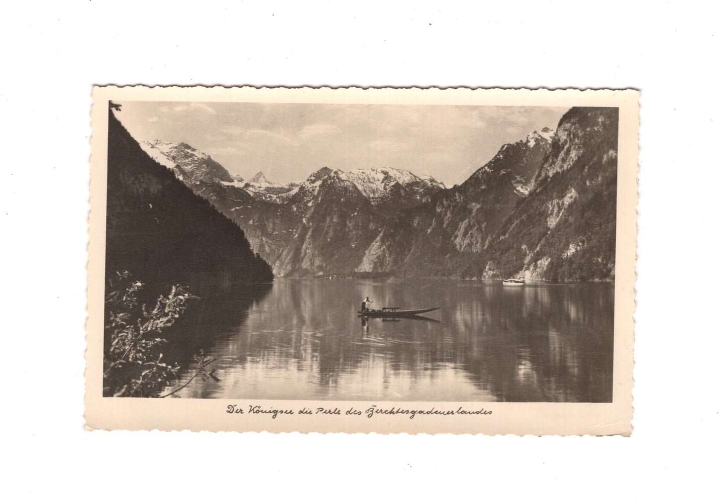 Ansichtskarte Königssee / Berchtesgadener Land