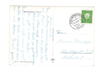 Ansichtskarte Unterjesingen bei Tübingen