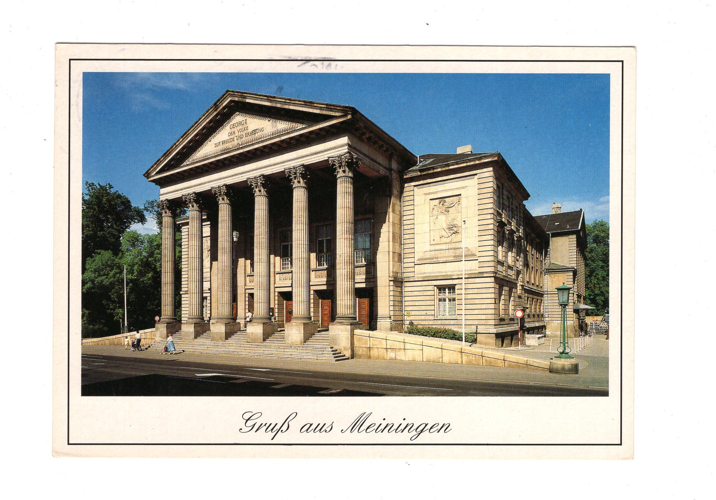 Ansichtskarte Meiningen / Theater / I1-53