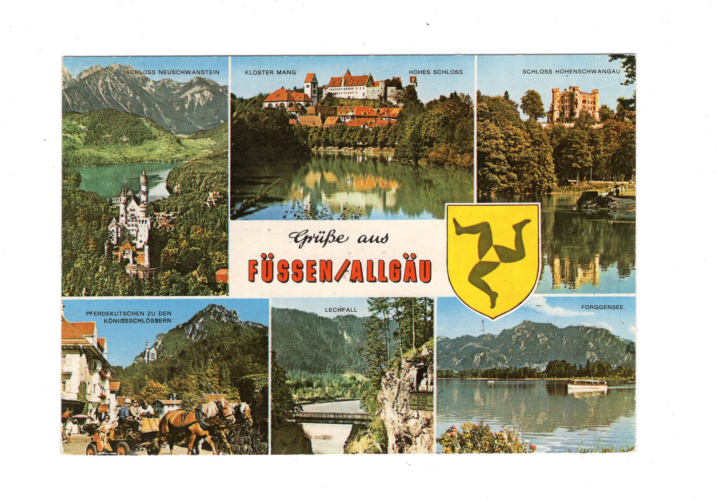 Ansichtskarte Füssen im Allgäu / H1-56