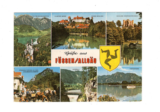Ansichtskarte Füssen im Allgäu / H1-56