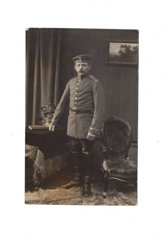 Ansichtskarte / Foto / Portraitfoto Soldat Regiment 15