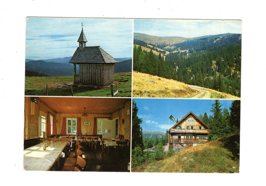 Ansichtskarte Bruckerhütte im Lachtal / Schönberg / Österreich