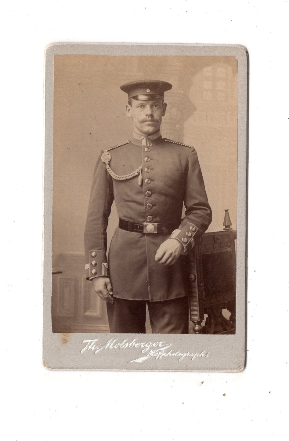 Fotografie Soldat IR 83 / 9. Comp. - Arolsen 1890er