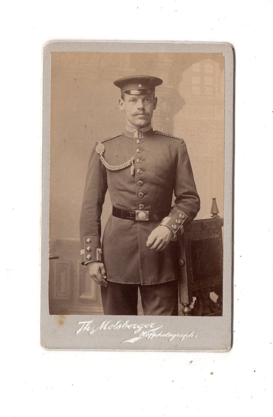 Fotografie Soldat IR 83 / 9. Comp. - Arolsen 1890er