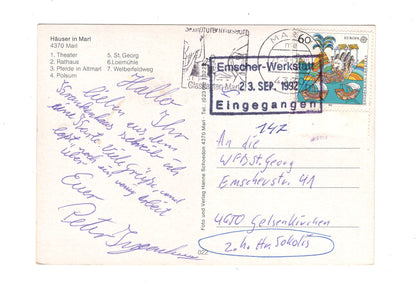 Ansichtskarte Marl / Theater / Rathaus +++