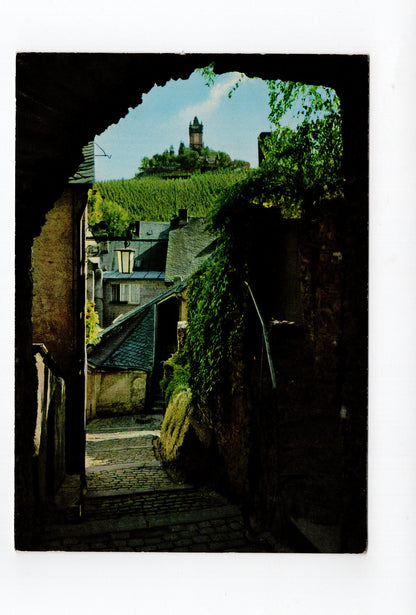 Ansichtskarte Cochem an der Mosel / Alt-Cochem mit Burg