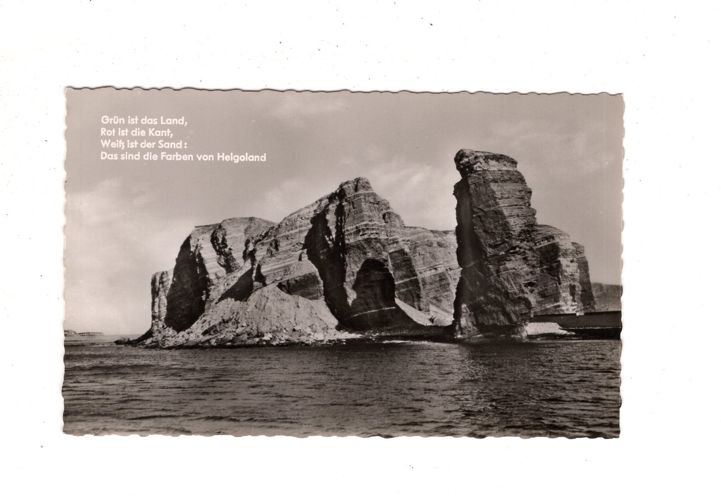 Ansichtskarte Helgoland von Norden gesehen / J1-67