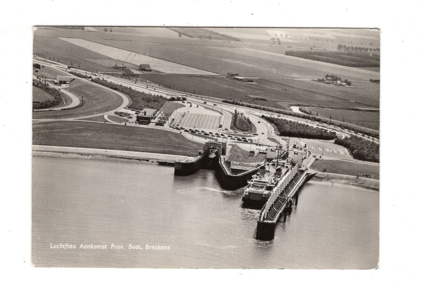 Ansichtskarte Ankunft einer Fähre in Breskens / Niederlande / M1-69