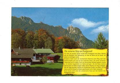 Ansichtskarte Berchtesgaden / Schlafende Hexe