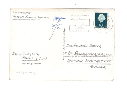 Ansichtskarte Ankunft einer Fähre in Breskens / Niederlande / M1-69