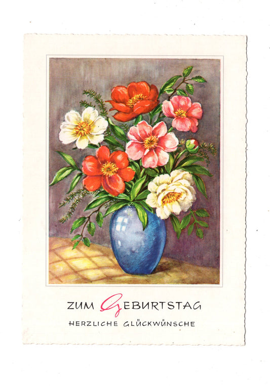 Ansichtskarte Glückwünsche / Glückwunsch zum Geburtstag / L1-58