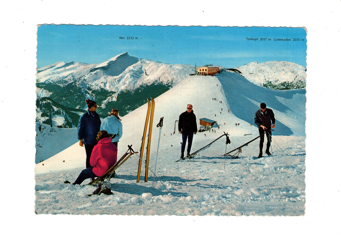Ansichtskarte Kanzelwand bei Riezlern / Kleinwalsertal / Österreich