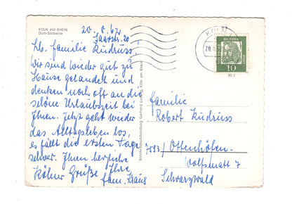 Ansichtskarte Köln am Rhein / Dom-Südseite / M1-64