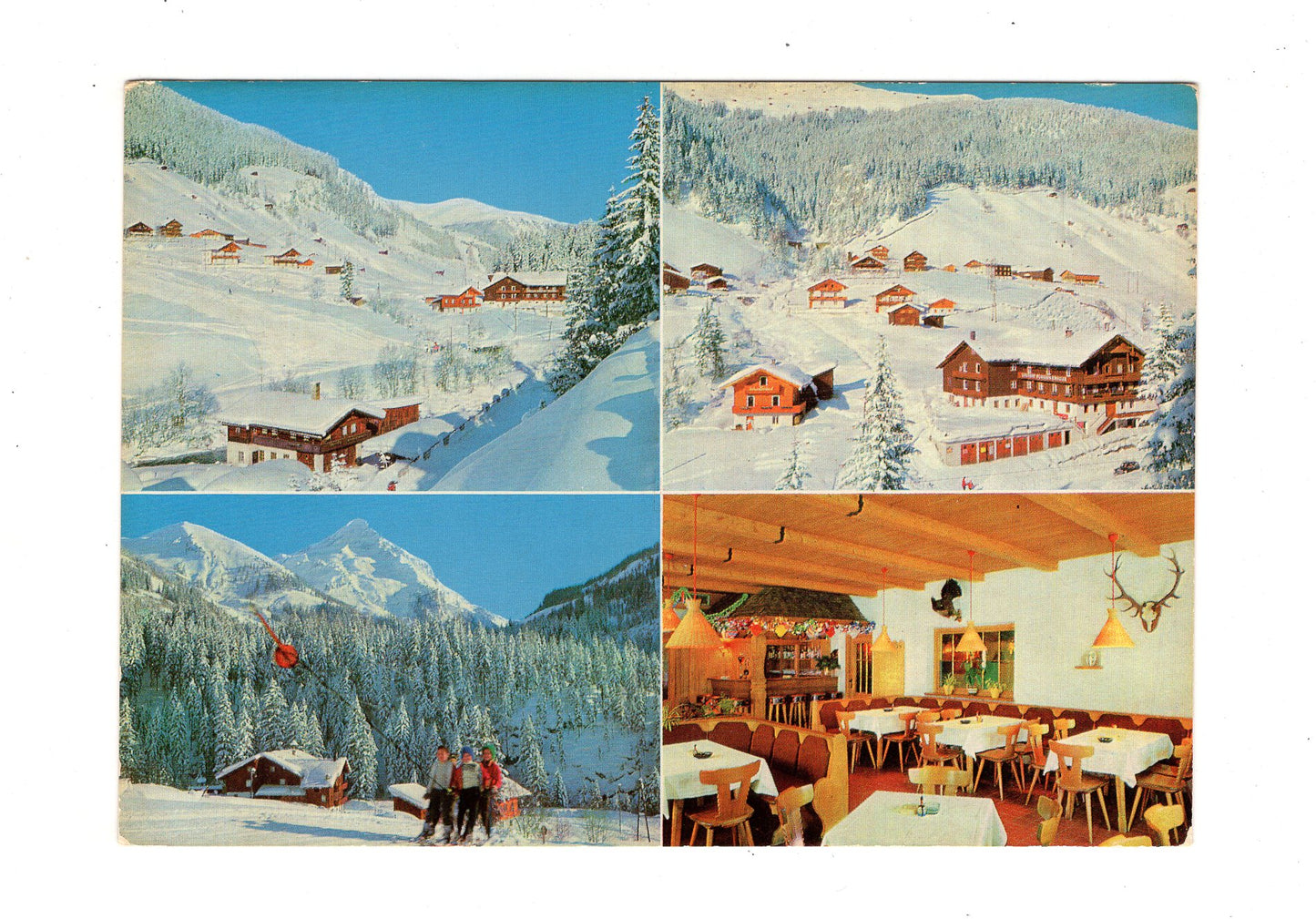 Ansichtskarte Gasthof Kröller / Gerlos-Gmünd / Tirol / Österreich