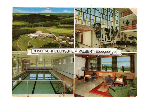 Ansichtskarte Blindenerholungsheim Valbert / Ebbegebirge / I1-53