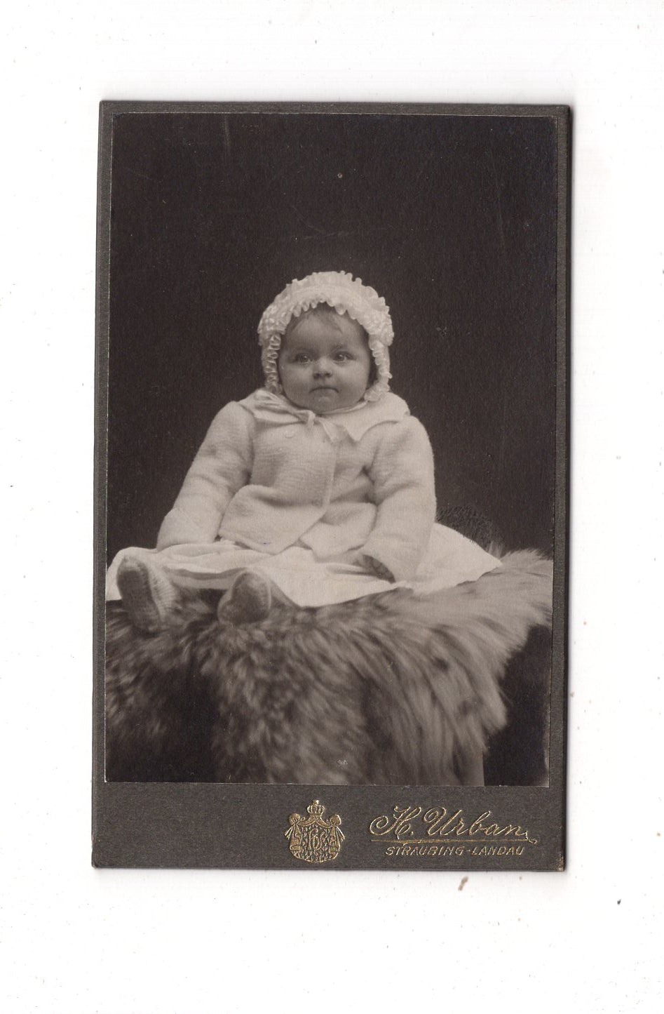 Fotografie Schönes Kinderbild / Baby - Straubing-Landau 1911 / CDV N1-10