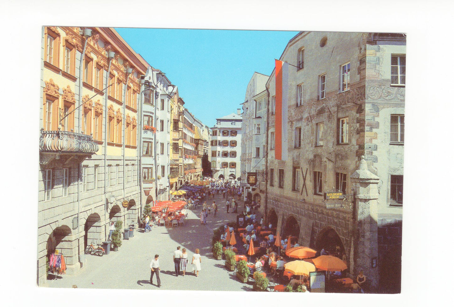 Ansichtskarte Innsbruck / Herzog-Friedrich-Straße / Tirol / Österreich