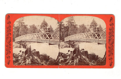 Fotografie Bridge to Second Sister Island / Niagara Falls