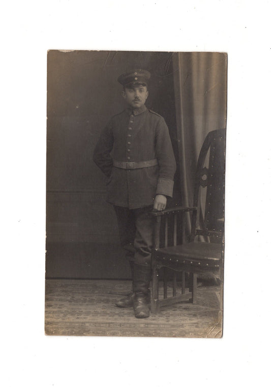 Ansichtskarte Soldat / Soldatenportrait Regiment 34