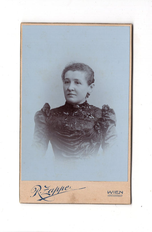 Fotografie Damenportrait / benannt - Wien 1900er / CDV C1-05