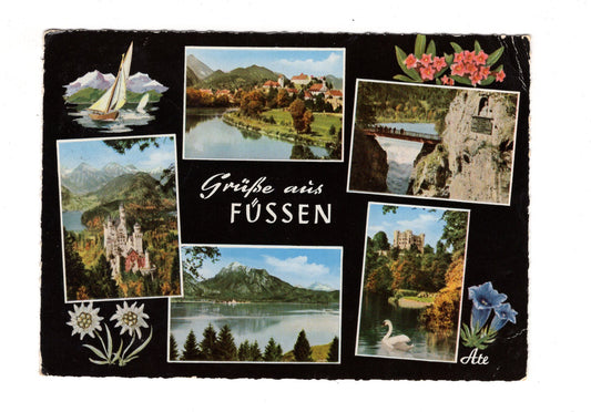 Ansichtskarte Füssen im Allgäu / H1-56
